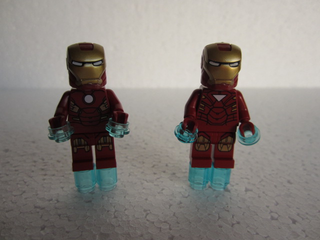 2 versions iron man p1