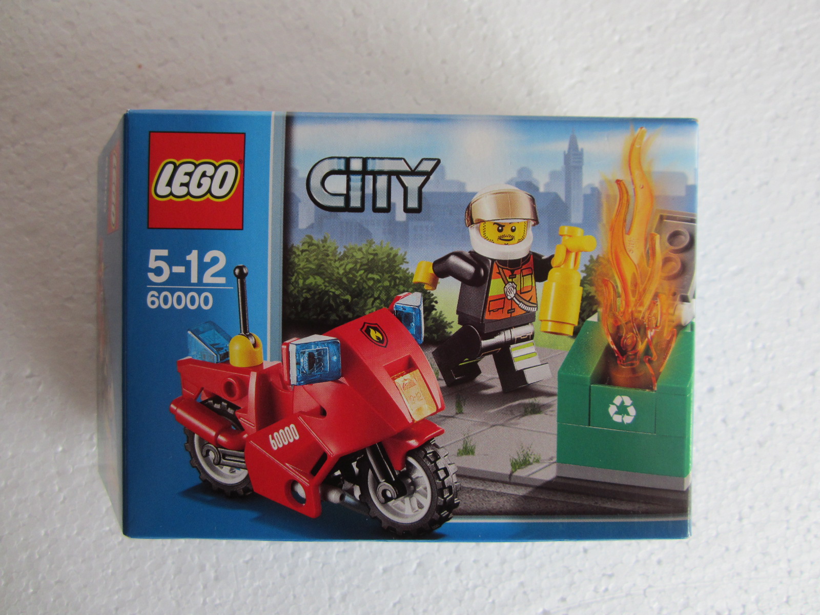 Lego City 60000 : la moto des pompiers - Lego(R) by Alkinoos