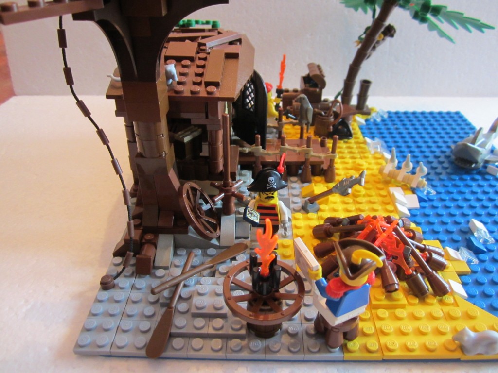 Moc Lego cabane pirates V2 p11