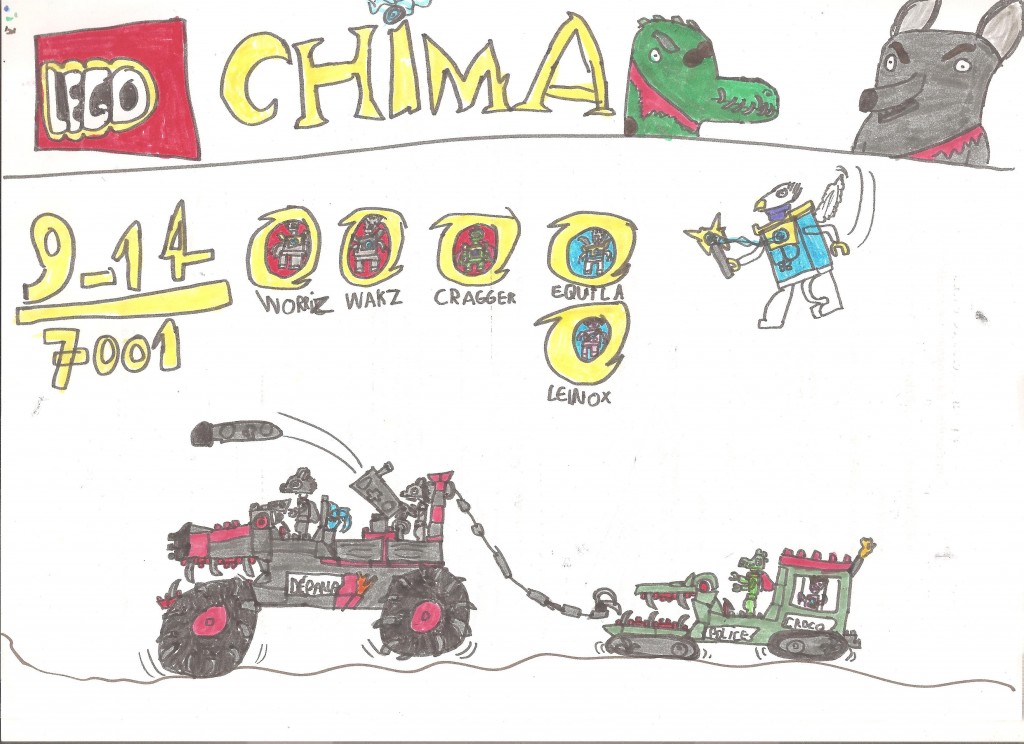 Dessin boîte Lego p2