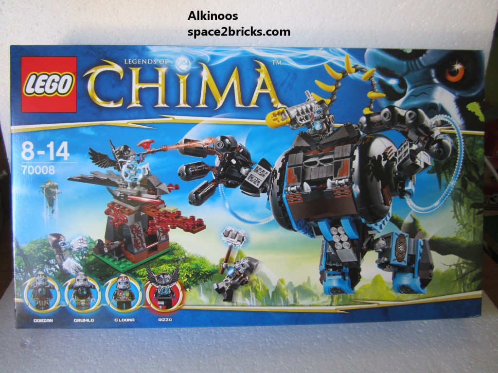 Lego Legends of Chima 70008 p1