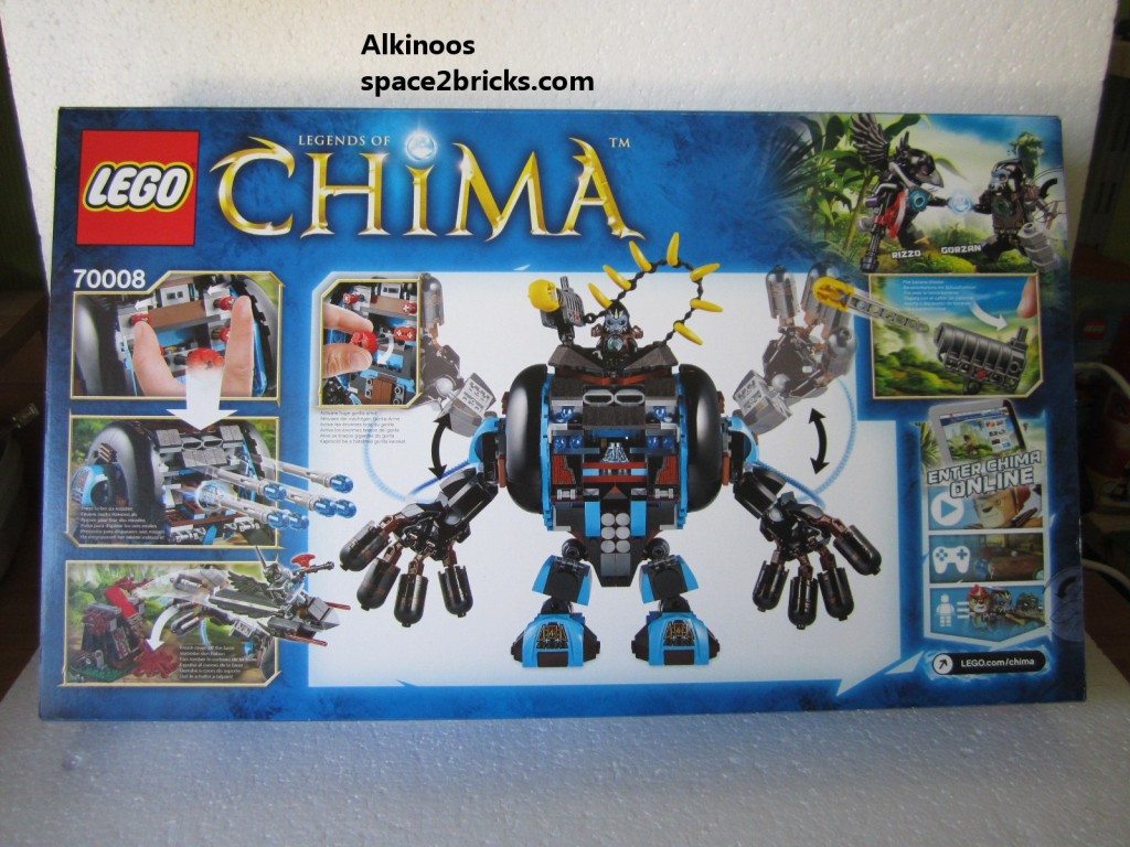 Lego Legends of Chima 70008 p2