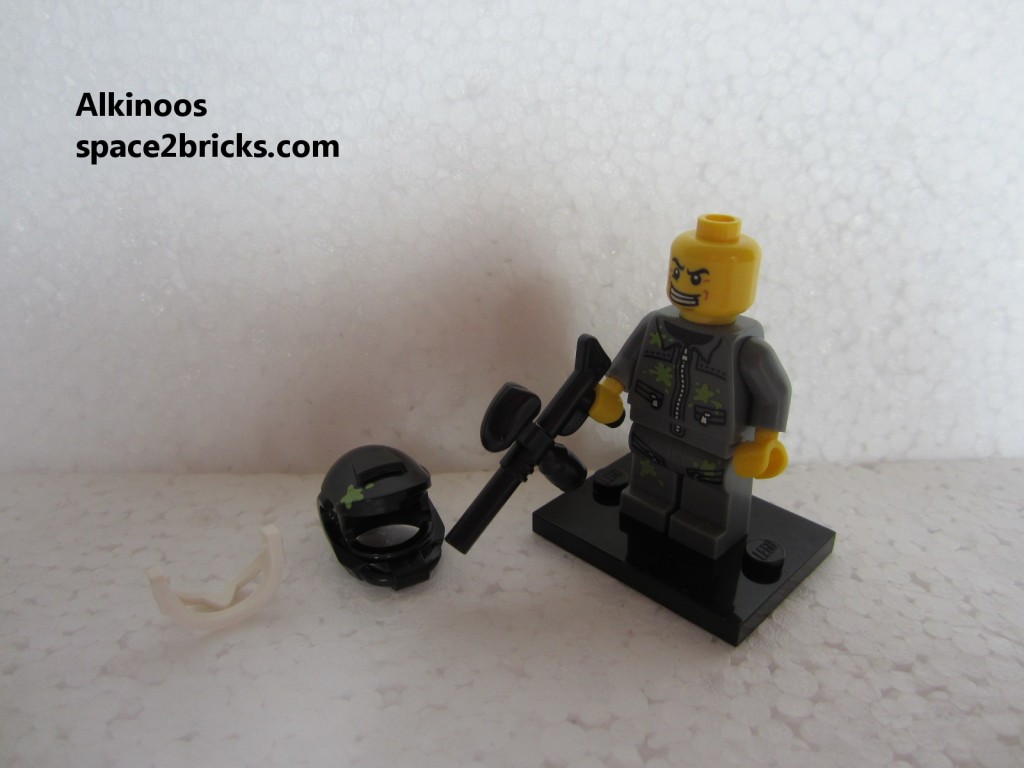 Minfig série 10 joueur de paintball p2
