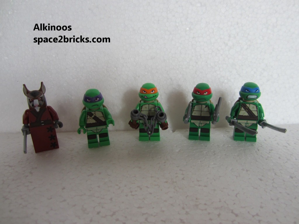 Tortue Ninja ensemble