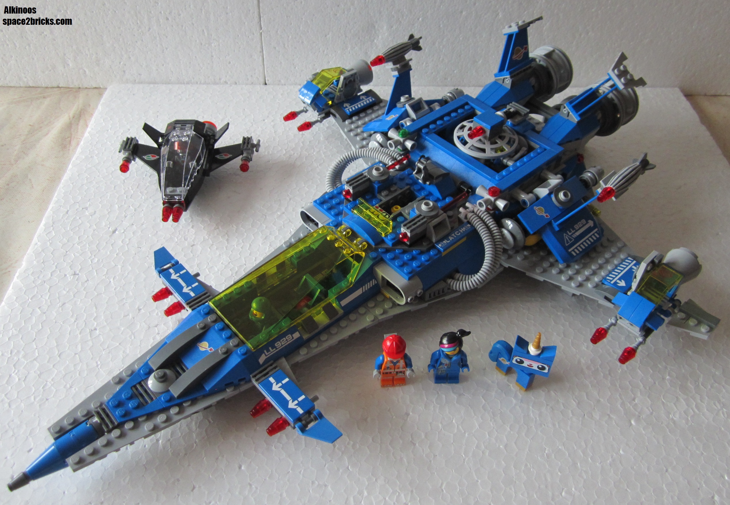 Lego Movie 70816 le vaisseau spatial de Benny Lego(R) by Alkinoos