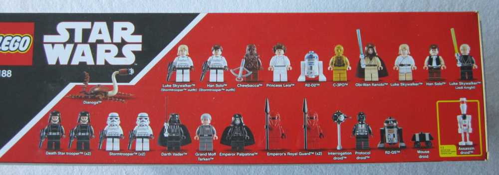 Lego Star Wars 10188 : L'Etoile Noire (les figurines) - Lego(R) by Alkinoos
