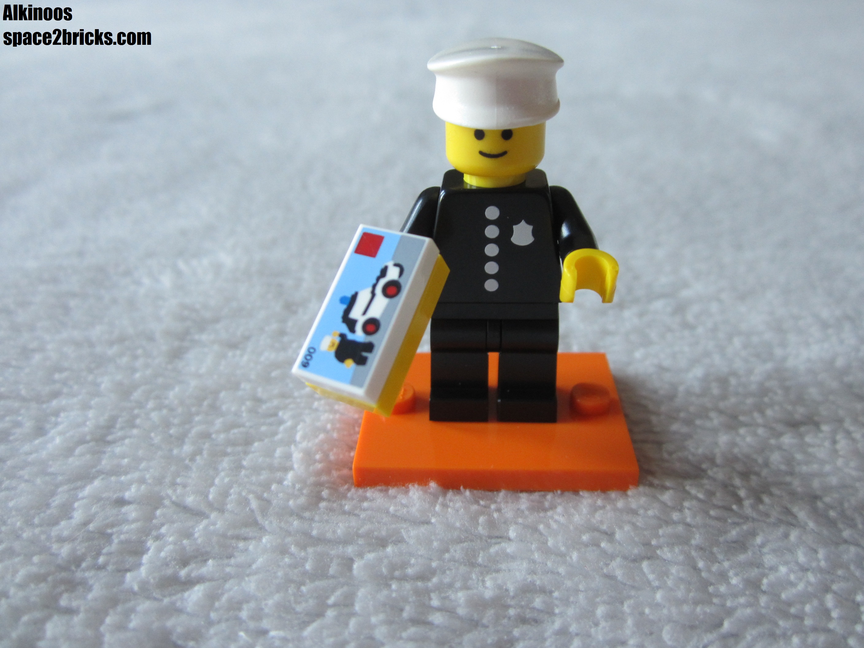 LEGO SET POLYBAG MINIFIGURE FIGURINE CITY LE BRIGAND ET LE POLICIER 