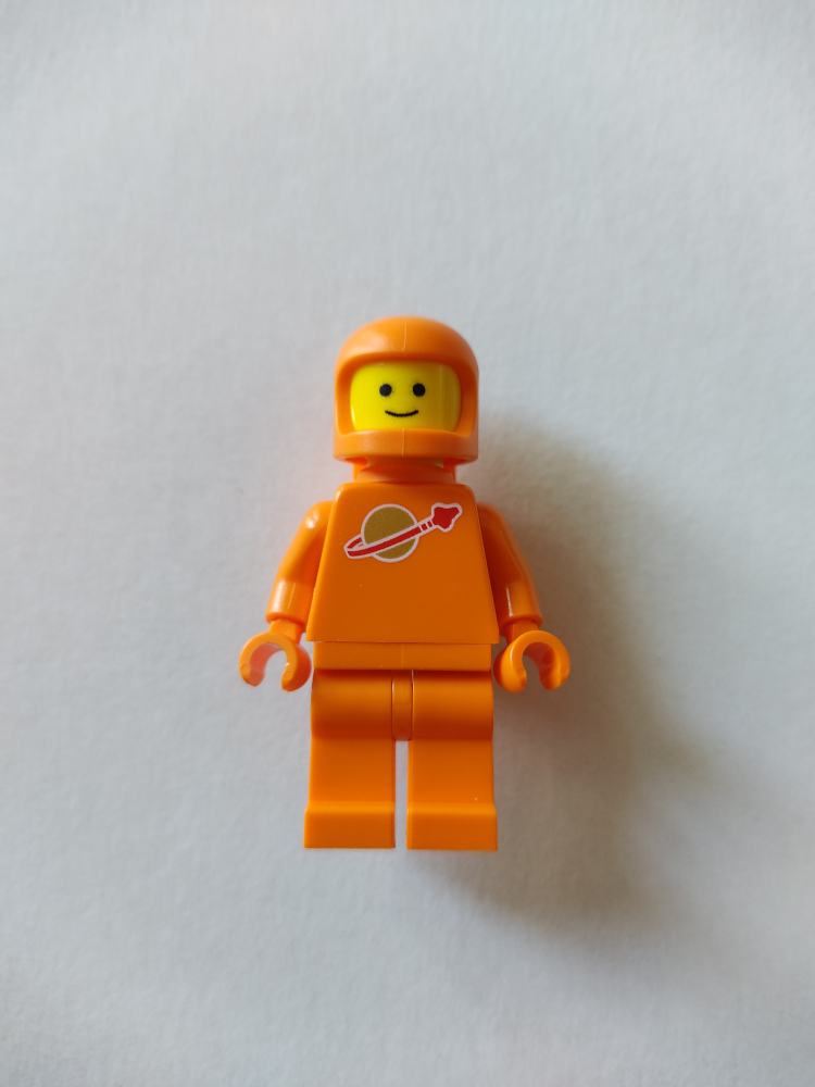 Lego Orange Spaceman - Lego(R) by Alkinoos